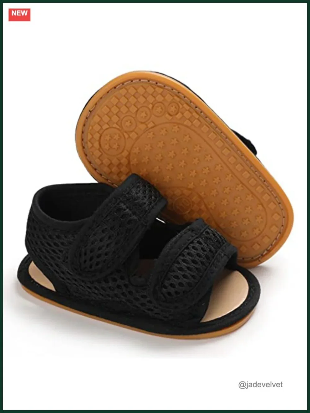 Premium Soft Anti-Slip Rubber Sole Infant Summer Outdoor Sandals First Walkers